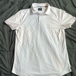 Mens Cuts Polo White